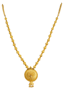 POURVIKA N 8096-12(Calcutta design gold necklace)