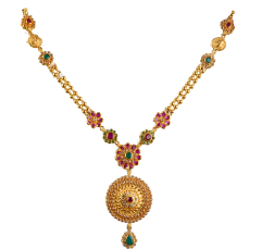SAHARSHA N 5120-13(Polki design gold necklace) 