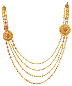 SAHARSHA N 5121-13(Polki design gold necklace) 