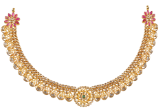 SANGAM N 2315-14(export gold necklace) 