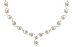 Orbit Diamond Necklace OD N7